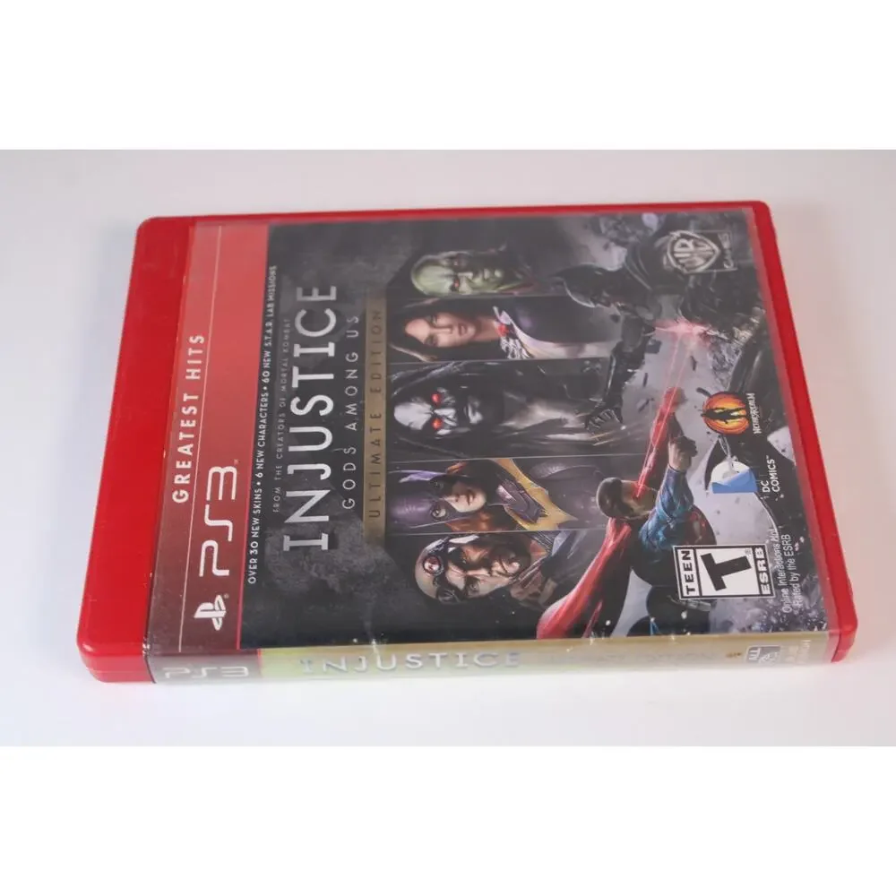Injustice: Gods Among Us Ultimate Edition Greatest Hits (Soy Playstation 3, PS3)